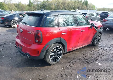 2014 Mini Countryman Cooper S from USA, damaged, VIN WMWZC3C52EWP29433